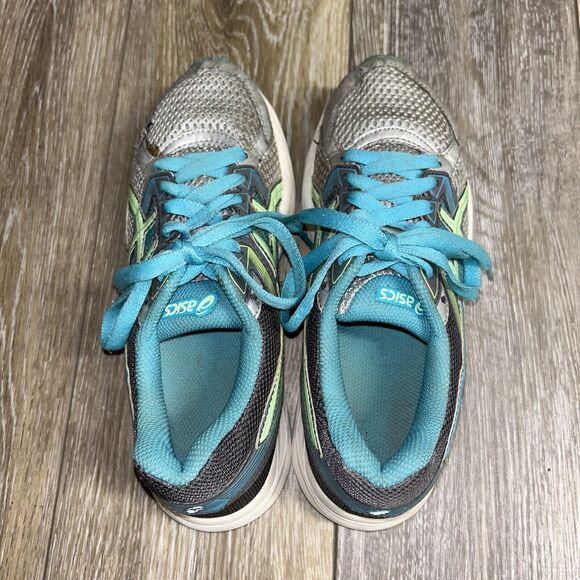 Asics Gel Contend-3 Women's Size US 6 Gray Teal Blue Running Sneaker Shoes - Picture 10 of 13
